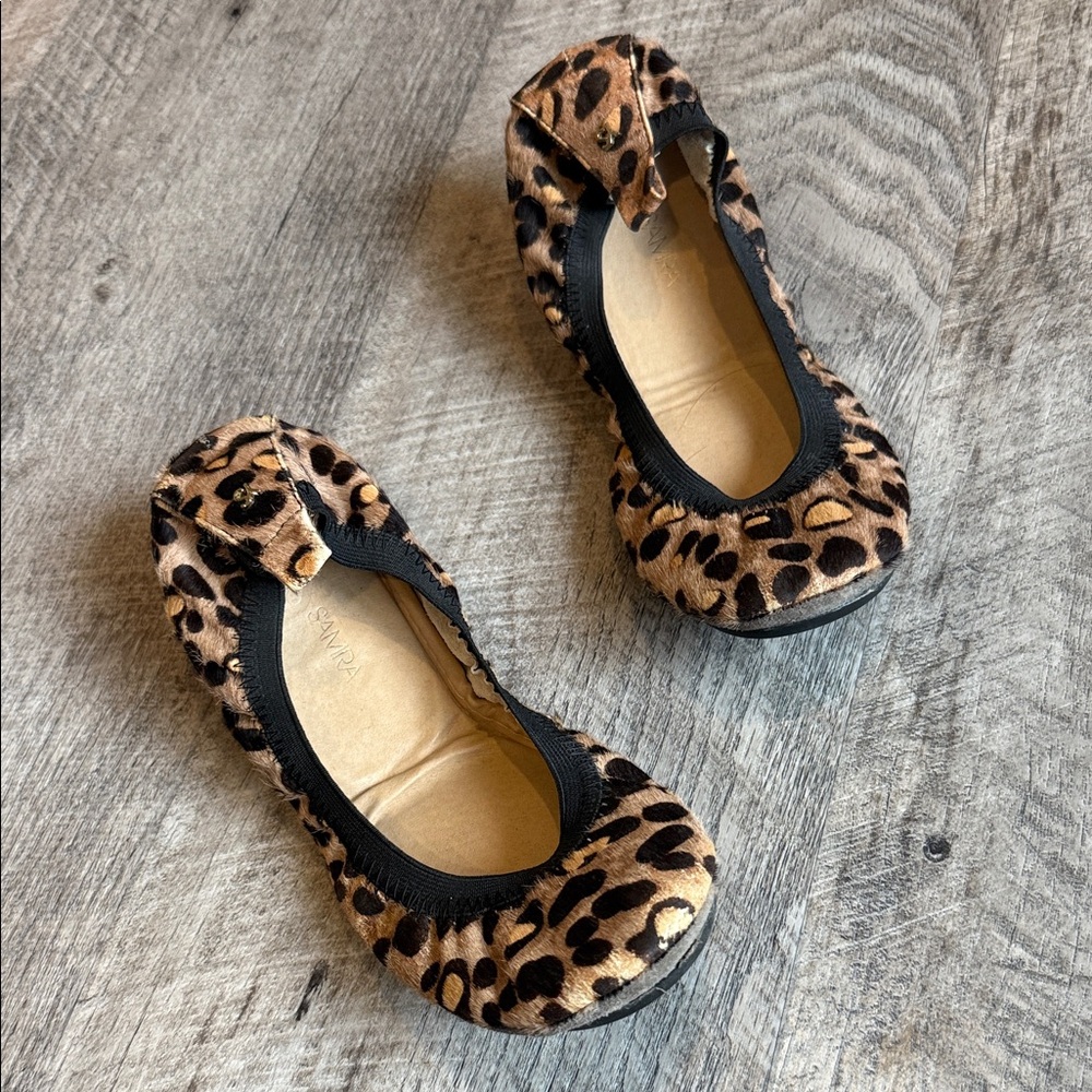 Yosi Samra Leopard Print Flats